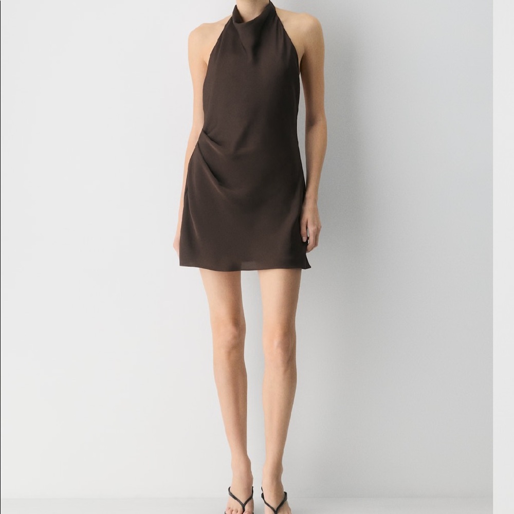 Aritzia dress in maroon
